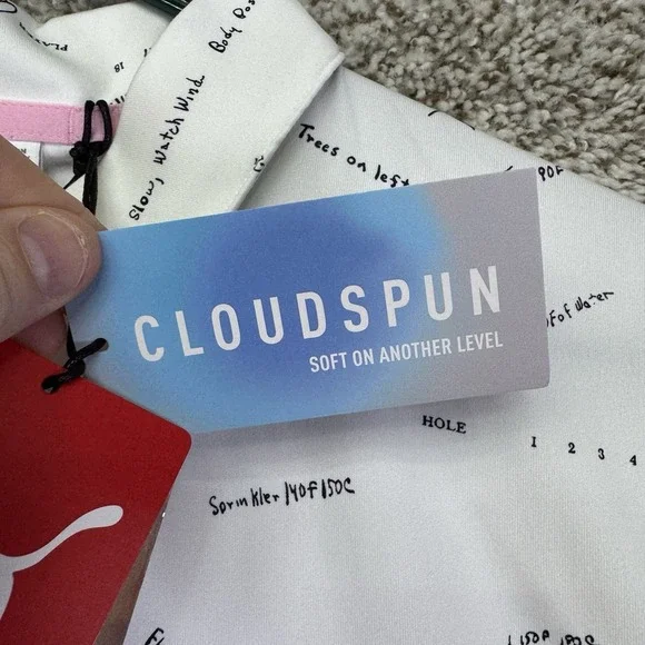 NEW Puma Polo Shirt Men XL Arnold Palmer Cloudspun Scorecard Golf Performance - Picture 11 of 16